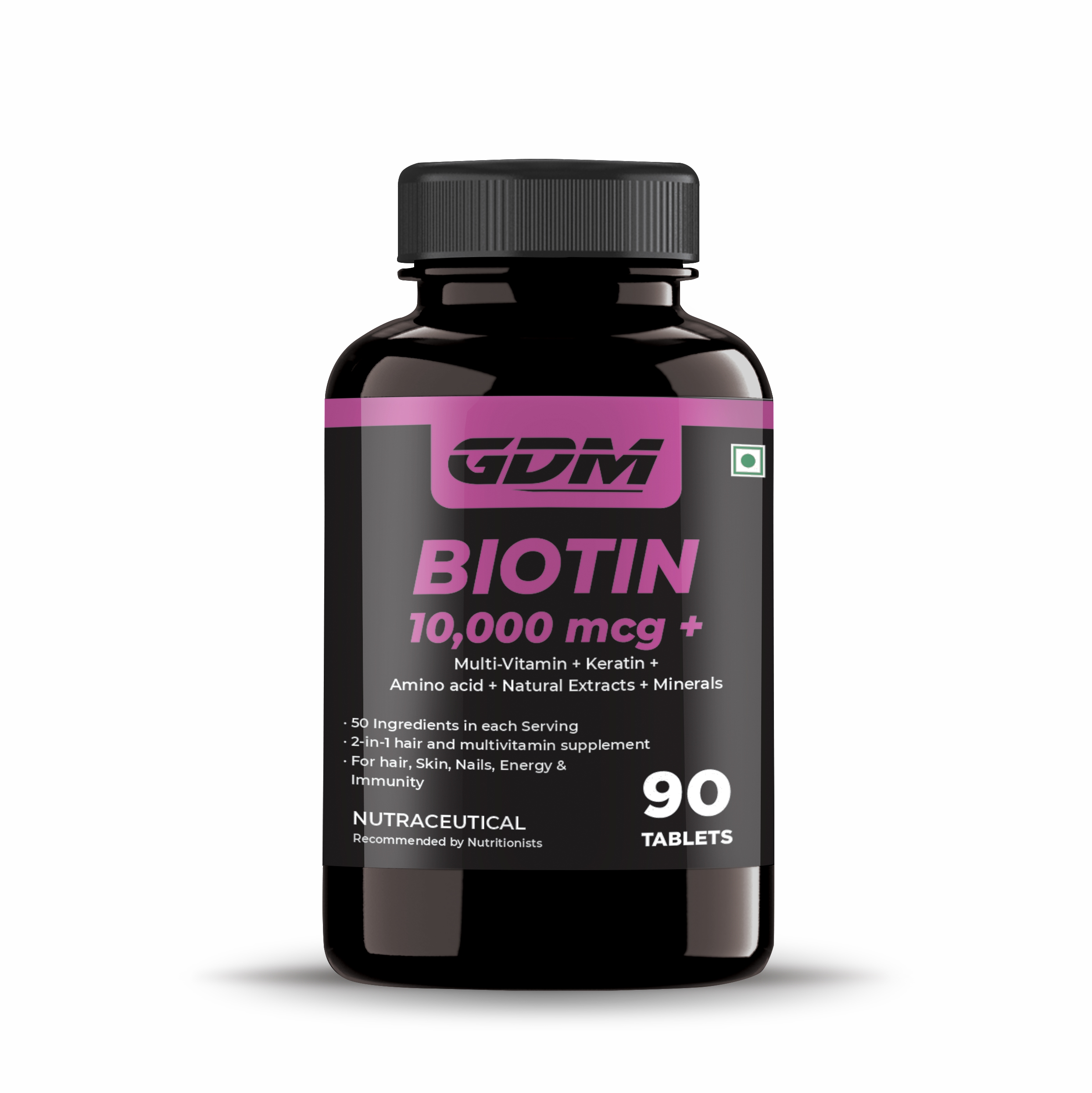 Biotin 10,000 mcg Tablets