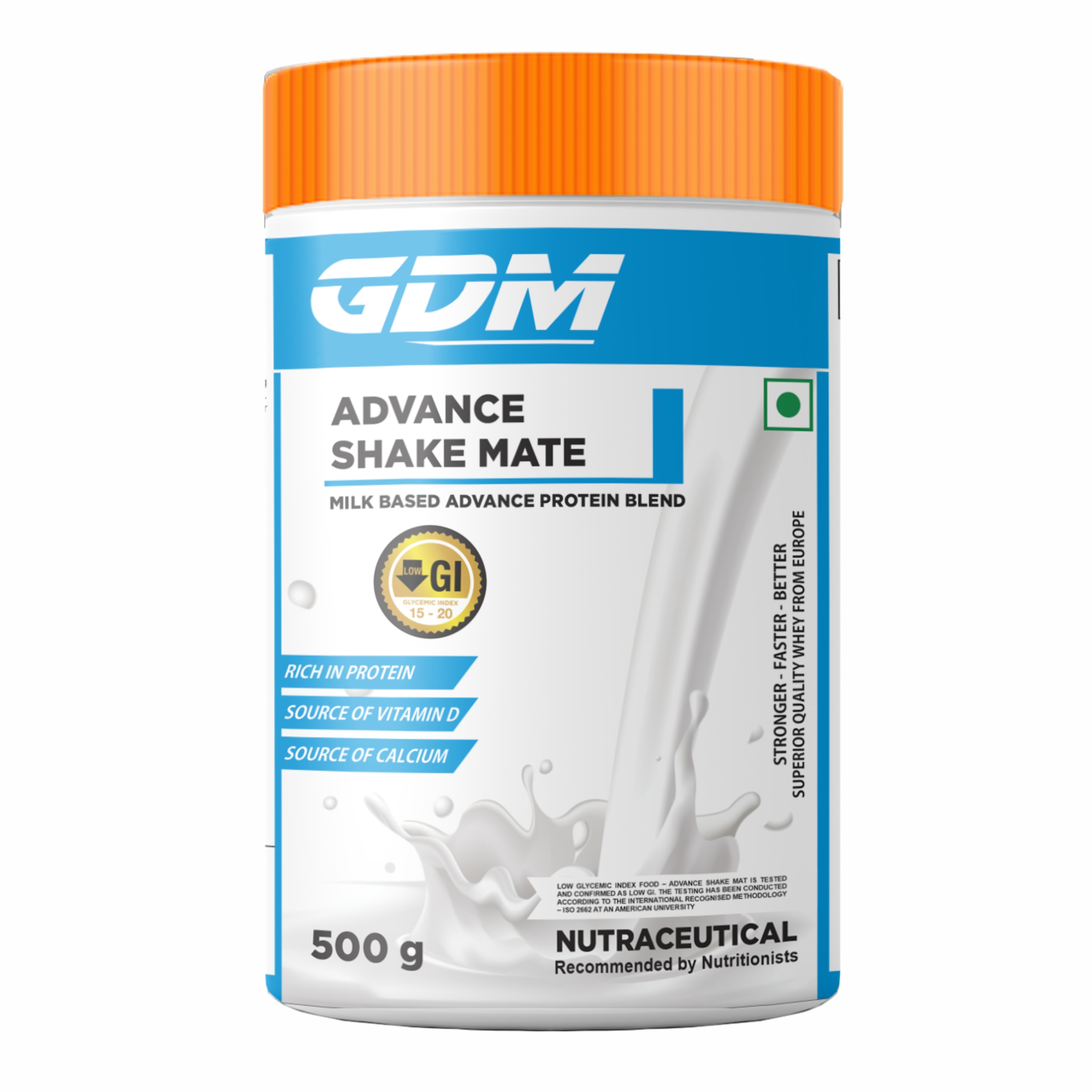 Delicious Protein Shake with Vitamin D & Calcium