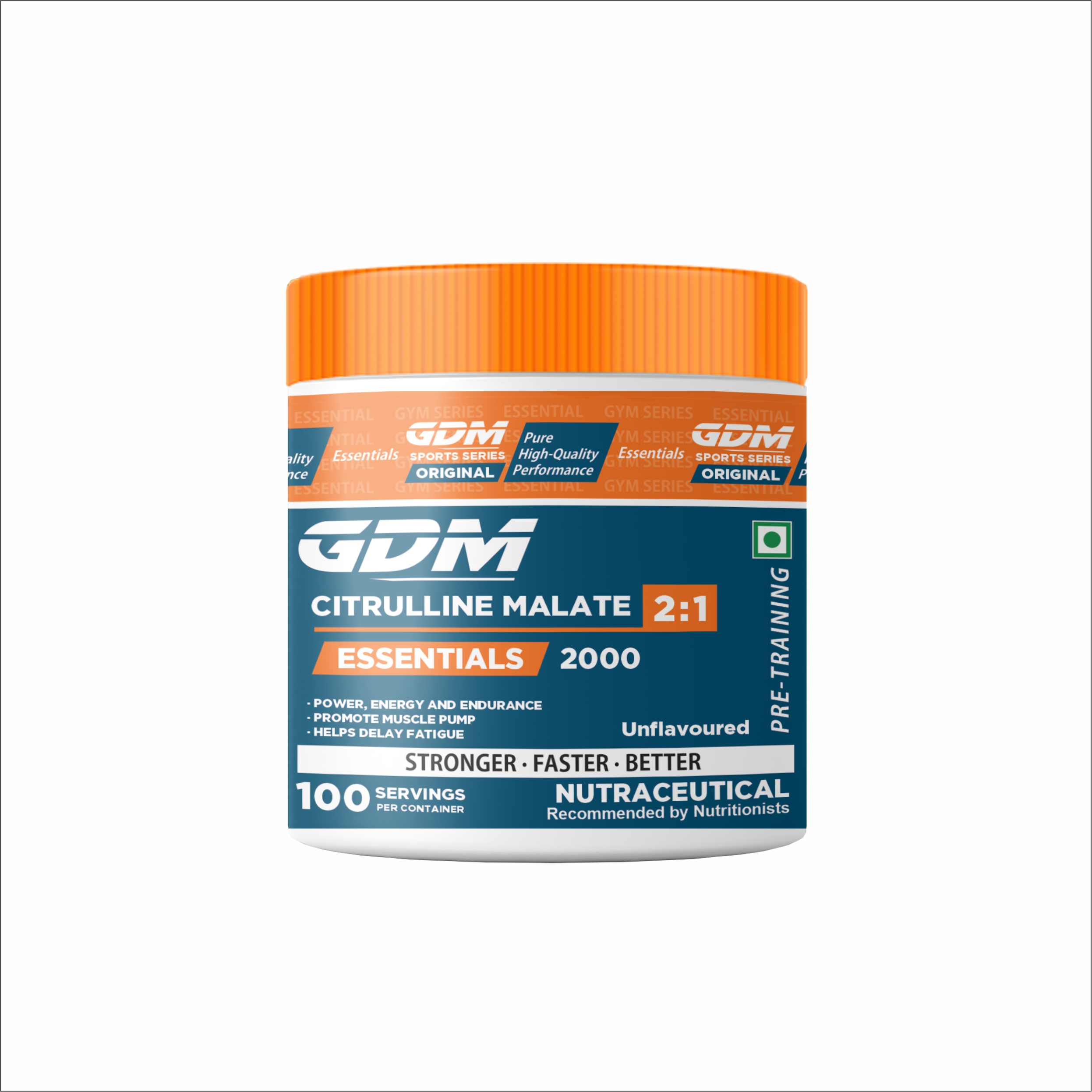 100% PURE CITRULLINE MALATE POWDER – UNFLAVOURED