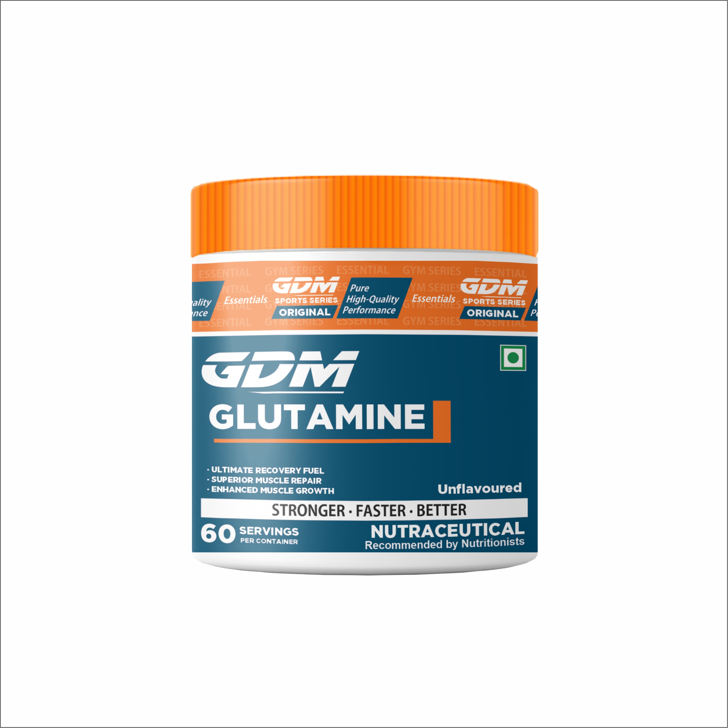 100% PURE L-GLUTAMINE POWDER- UNFLAVOURED